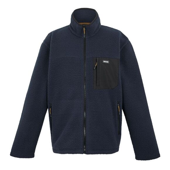 Regatta Mens Frankie Borg Fleece / Navy - Picture 1 of 5